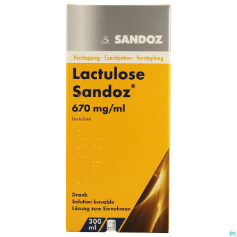 Lactulose sandoz drank 300 ml 670 mg/ml