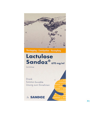 Lactulose sandoz drank 300 ml 670 mg/ml
