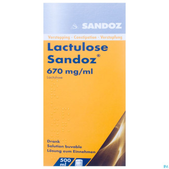 Lactulose sandoz drank 500 ml 670 mg/ml