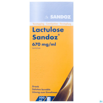 Lactulose sandoz drank 500 ml 670 mg/ml