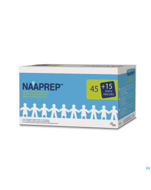 Naaprep amp 45 + 15x5ml promo