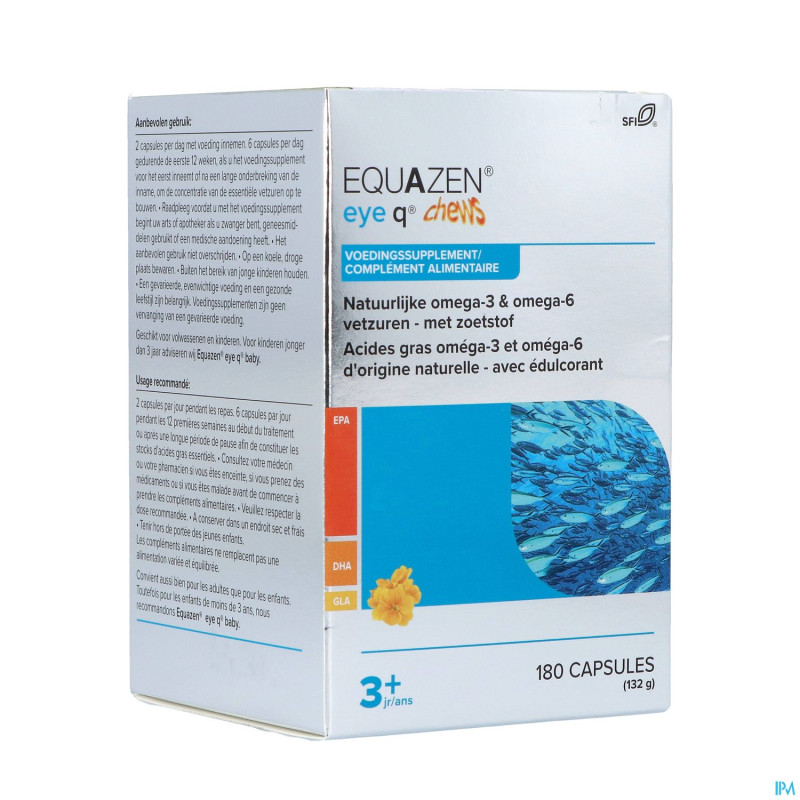 Eye q chew    softgel 180 cfr 4418844