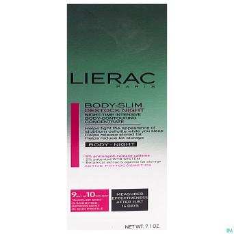 Lierac bodyslim conc. destock nuit  fl pompe 200ml