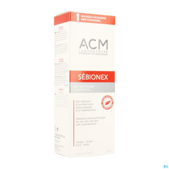 Sebionex gel moussant    fl 200ml