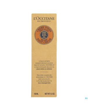 L'occitane karite creme pieds    150ml