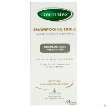Dermalex shamp huile chev pellicules 250 ml