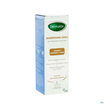 Dermalex shamp huile chev normaux a gras 250 ml