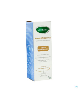 Dermalex shamp huile chev normaux a gras 250 ml