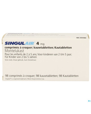 Singulair  4 mg comp a croquer 98