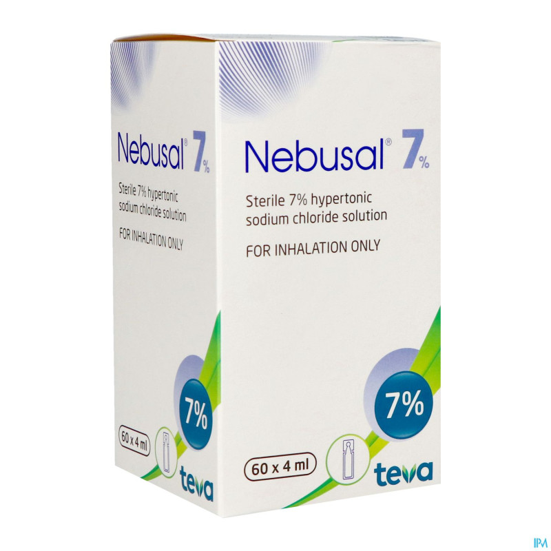 Nebusal 7% nacl amp 60x4ml