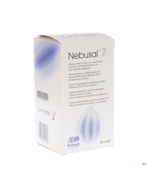 Nebusal 7% nacl amp 60x4ml
