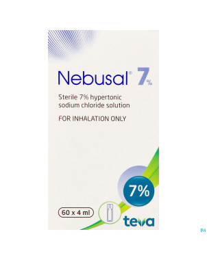 Nebusal 7% nacl amp 60x4ml