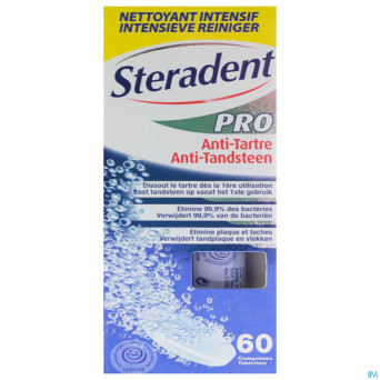 Steradent anti-tartre pro comp 60