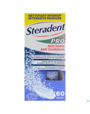 Steradent anti-tartre pro comp 60