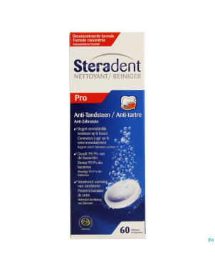 Steradent anti-tartre pro comp 60