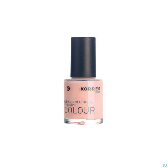 Korres km nail colour 06 pastel rose    10ml