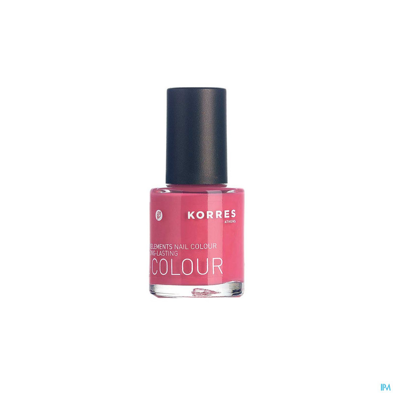 Korres km nail colour 14 pomegranate    10ml