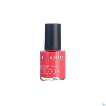 Korres km nail colour 43 coral pink    10ml