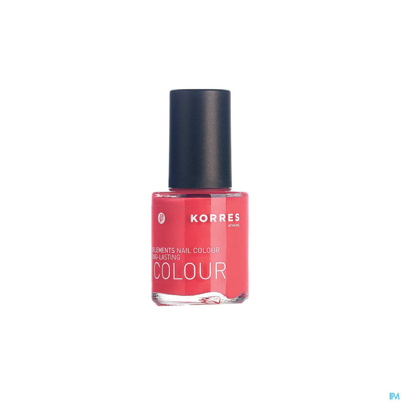 Korres km nail colour 43 coral pink    10ml