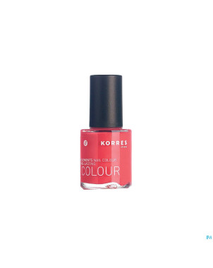 Korres km nail colour 43 coral pink    10ml