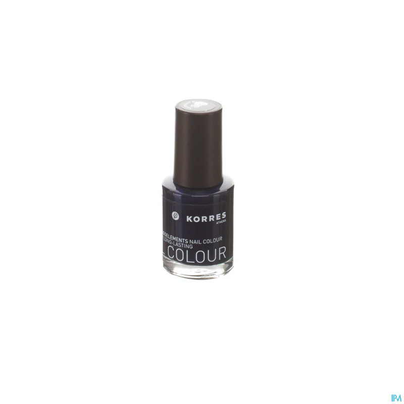 Korres km nail colour 88 midnight blue  10ml