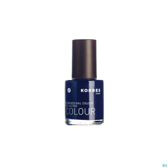 Korres km nail colour 88 midnight blue  10ml