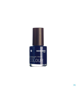 Korres km nail colour 88 midnight blue  10ml