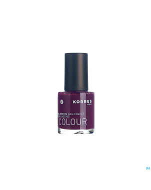 Korres km nail colour 27 purple    10ml