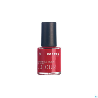 Korres km nail colour 48 coral red    10ml
