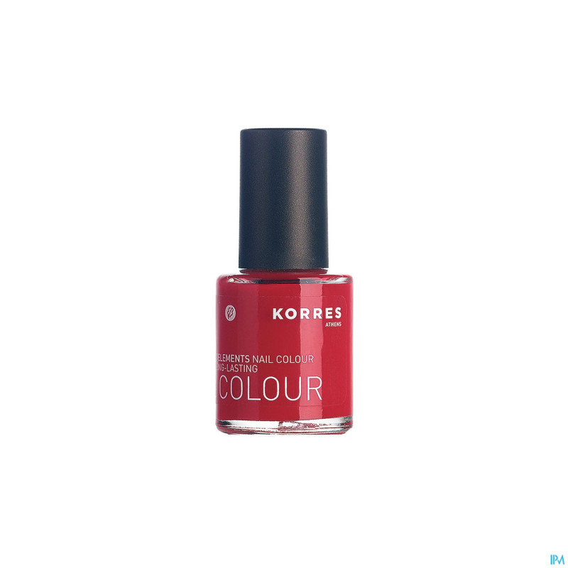 Korres km nail colour 48 coral red    10ml