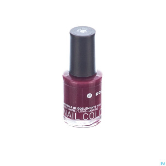 Korres km nail colour 57 deep red    10ml