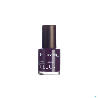 Korres km nail colour 29 ultra violet   10ml