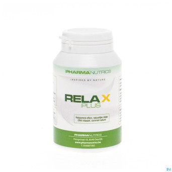 Relax plus vegecaps 60    pharmanutrics