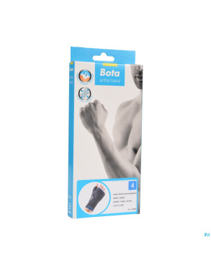 Bota ortho serre poignet main 505 noir  n4