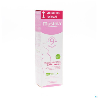 Mustela 9m vergetures double action  250ml