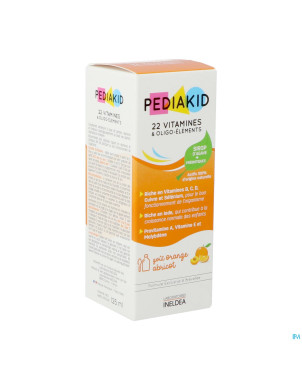 Pediakid 22 vitamines & oligo elements fl 125ml
