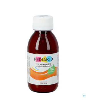 Pediakid 22 vitamines & oligo elements fl 125ml