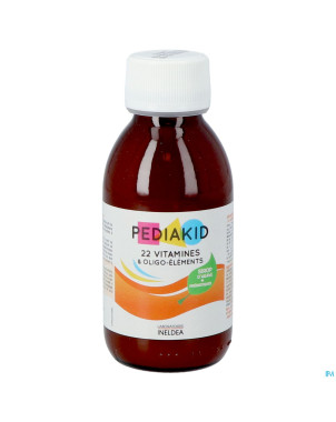 Pediakid 22 vitamines & oligo elements fl 125ml