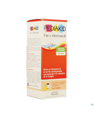 Pediakid fer+vit b sol buv fl 125ml
