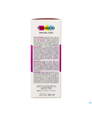 Pediakid immuno fortifiant sol buv fl 125ml