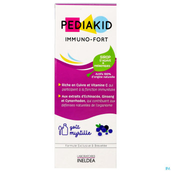 Pediakid immuno fortifiant sol buv fl 125ml