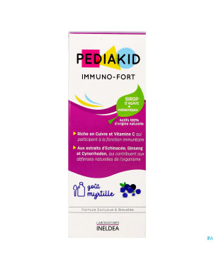 Pediakid immuno fortifiant sol buv fl 125ml