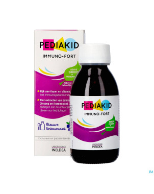 Pediakid immuno fortifiant sol buv fl 125ml