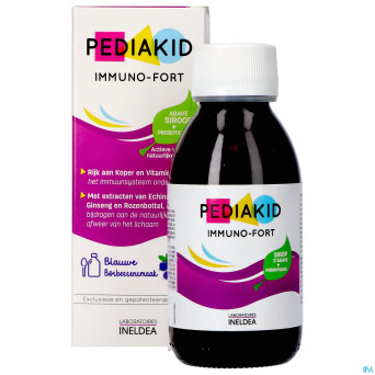 Pediakid immuno fortifiant sol buv fl 125ml