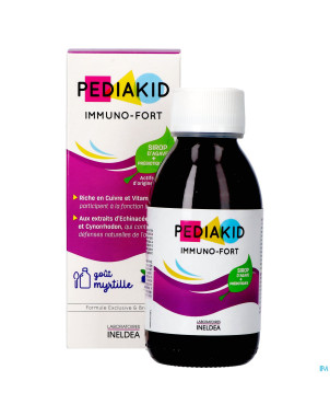 Pediakid immuno fortifiant sol buv fl 125ml