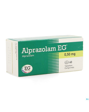 Alprazolam eg comp 60x0,50mg