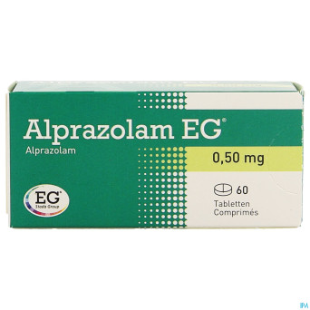 Alprazolam eg comp 60x0,50mg