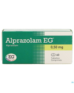 Alprazolam eg comp 60x0,50mg
