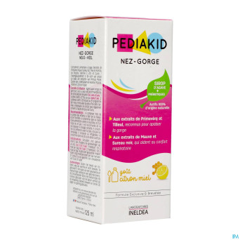 Pediakid nez-gorge sol buv fl 125ml