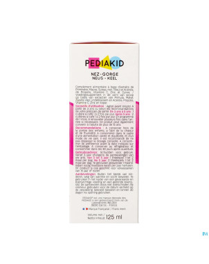 Pediakid nez-gorge sol buv fl 125ml